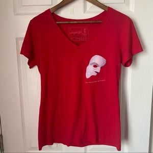Love never dies the phantom returns creative goods graphic t womens size large